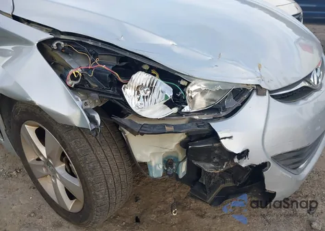 2013 Hyundai Elantra Gls from USA, damaged, VIN 5NPDH4AE4DH261734